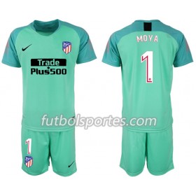 Camisetas Atlético Madrid Portero Moya 1 Niño equipación 2018/2019